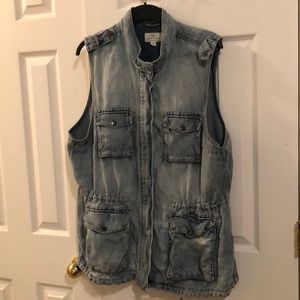 Lucky Brand denim vest